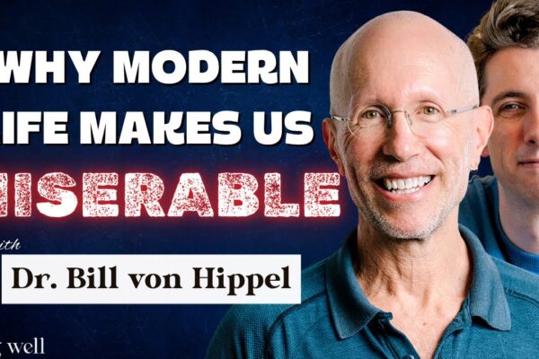 Being Well Podcast: Why Modern Life Doesn’t Make Us Happy with Dr. Bill von Hippel